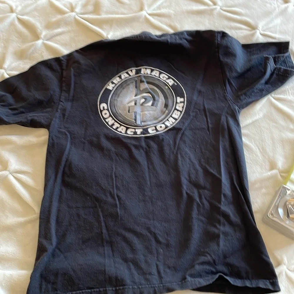 Krav Maga Contact Combat black Tshirt